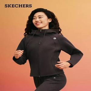 Skechers 봄 여성용 니트 후드 재킷