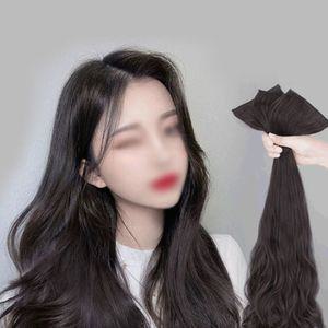 헤어 붙임머리 부분가발 여성가발 3개입 웨이브