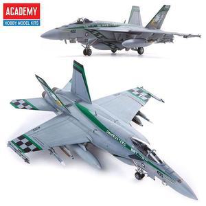 [JHQRMLQC_4B]아카데미과학 1대72 F.A-18E 비행기 치피호