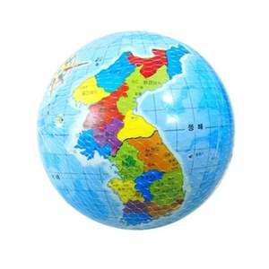 우리나라 한반도 지역별 지도 탱탱볼