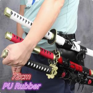 조로검 코스프레칼 Zoro Sword 72cm PU Katana Roronoa Zoro 무기 소품 코스프레 애니메이션 캐릭터 친구
