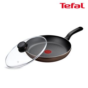 테팔 인덕션 라이트쿡 후라이팬 28cm+유리뚜껑 28cm