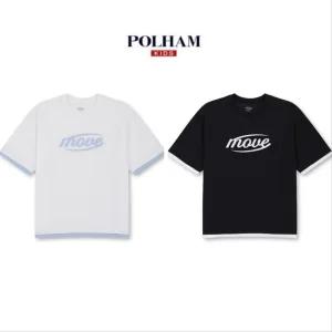 [폴햄키즈]공용)무브 저중량 더블니트 메쉬레이어드 반팔티