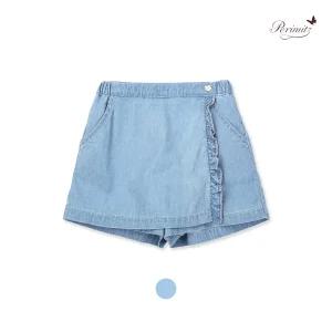 [레노마키즈]페리미츠 여아 랩스커트데님팬츠 유아 초등여아랩반바지(P2521Q