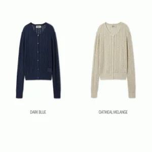 후아유 여성 크로쉐 가디건 / Croche Long Sleeve Cardigan WHCKF2533F 17