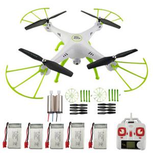 SYMA X5HW 와이파이 RC 컨트롤 리모컨 비행기 2.4G 항공기 FPV 쿼드콥터 드론 카메라