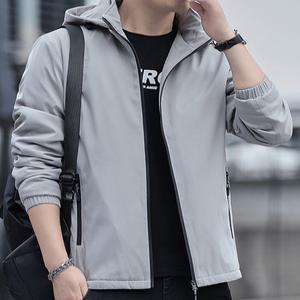 남성용 경량 오버핏 바람막이 점퍼