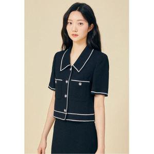 [롯데백화점]제이제이지고트 컬러 라인 크롭 재킷(GP5M0JK961)