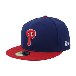 뉴에라 [슈즈네][정품] MLB 어센틱 필라델피아 필리스 얼트 야구모자 사이즈캡 메이저리그 선수모자 5950-필리스-17ALT