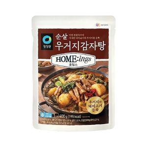 청정원 호밍스 감자탕, 육개장, 도가니탕 400g x 4개 (택1)