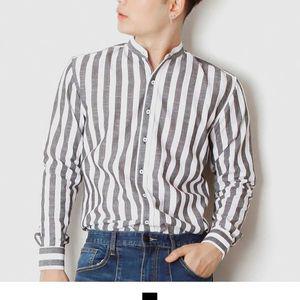 [모로엠]남성 블랙 차이나넥 남성용 차이나카라셔츠 ON SHA QWFHJUBF_P392706473