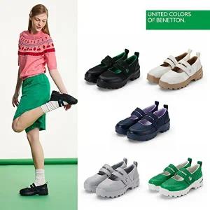 [베네통]BENETTON 메리 제인 스니커즈 인하