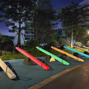 LED 시소 펍 인테리어 놀이시설 캠핑장 펜션 장식