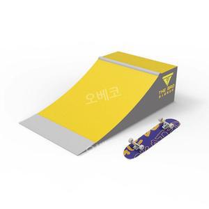 스케이트보드트랙 시합 경사대 훈련장 연습