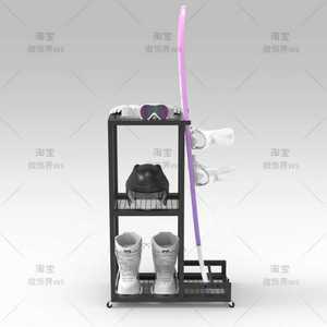 스노보드 스키 보관 거치대 실내용 벽걸이형 전시 수납 걸이대