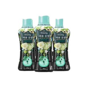 다우니 퍼퓸 쥬얼 에메랄드 브리즈 향기 부스터 480g 3개