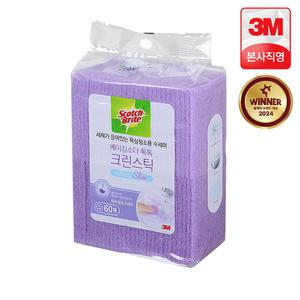 3M 슬림 베이킹소다 크린스틱 시트타입 60매입, 1개