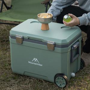 Mountainhiker 마운틴하이커 아이스박스 쿨러 45L 대형 캐리어 바퀴 보냉가방/캠핑 낚시