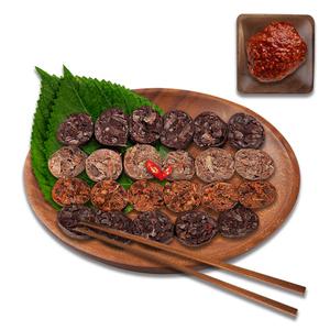 비바데이 4색 모듬순대 620g 전통 토종 고기 고추 김치 백순대 식사 안주 간식 V
