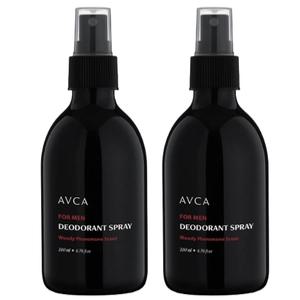 아브카 포맨 쿨링 데오드란트 스프레이 우디페로몬향 200ml 2개