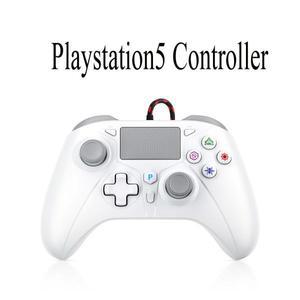 호환품 Ps5/Ps4/Xbox 360 콘솔용 Playstation5 컨트롤러 Dualsense 지원 진동 기능/프로그래밍/터보 유선
