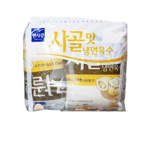 식자재 냉면육수 면사랑 사골맛 340g x5입 1개