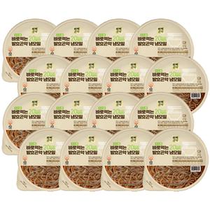 빼빼곤약 바로먹는 발효곤약 냉모밀 메밀소바 350g 16개