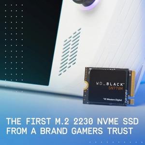 웨스턴 디지털 WD_BLACK SN770M 2TB 2230 PCIe 4.0 (x4) NVMe SSD M.2 내장 휴대용 게임