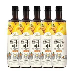 [셀러허브]쁘띠첼 미초 파인애플 900ml 5개 (S36194240)