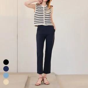 에버라스트 여자 밴딩 팬츠 릴렉스핏 슬랙스