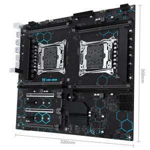 X99 MD8 MACHINIST 듀얼 CPU 마더보드는 LGA 2011-3 Intel Xeon E5 V3/V4 프로세서  DDR4 RAM 4채널 메모리