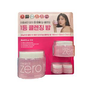 바닐라코 클린 잇 제로 클렌징밤 기획세트 1개(180ml 1개 + 50ml 1개 + 7ml 2개)