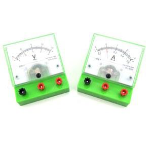 고등학생용 DIY STEM 전류계 전압계, 물리적 전기 실험 장비 회로
