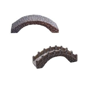 미니어처 아치 다리 입상 요정 정원 액세서리 DIY Rockery 분재 수족관 장식 작은 동상 꽃 냄비