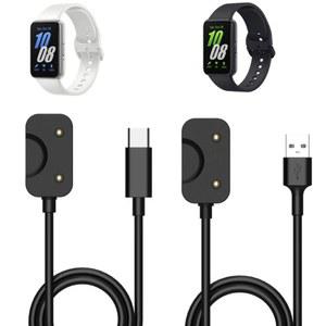 1M 스마트 밴드 충전 케이블 전원 도크 USB 시계 충전기 와이어 액세서리 Samsung Galaxy Fit3 용 스마트 밴드