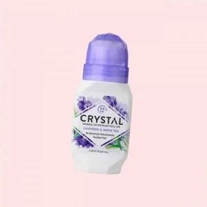 크리스탈 데오드란트 롤온 라벤더 화이트티 66ml