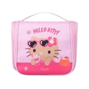 [정품] 산리오 x 필리밀리 태닝 헬로키티 트래블 파우치 핑크 Sanrio Fillimilli Tanning Hello Kitty Trav
