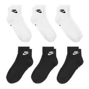 [나이키] 나이키 스포츠 양말 로고크루삭스 단목 3PACK 블랙/화이트