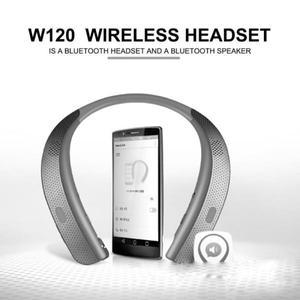 HBS-W120 블루투스 헤드폰 스포츠 운동 게임 통화용 스피커가 포함된 경량 스테레오 넥밴드 무선 헤드셋