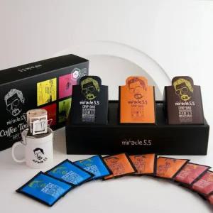 미라클5.5 세계3대 드립백커피 선물세트(9ea3box)