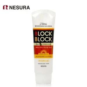 네슈라 오뜨리 블록 앤 블록 50 화이트닝 선크림 80g