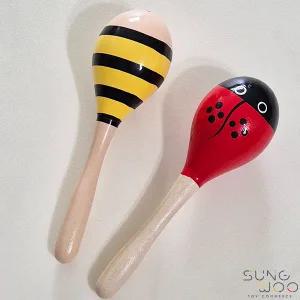 귀여운 마라카스 (대) 나무악기