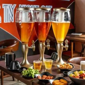 맥주 디스펜서 생맥주 소맥 LED 생통 음료