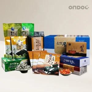 [온도씨]건어물 특선선물세트 6호(조림멸치,대멸치,새우,지주식재래김,쌈다시마 外)