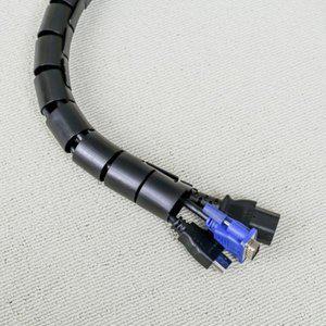 [제이큐]스피드 전선정리 스네이크 전선 보호 3M 커버32mm