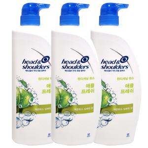 헤드앤숄더 애플프레쉬 두피 트리트먼트 850ml X 3개