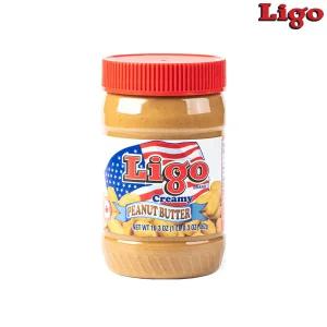 [LIGO]  땅콩버터 땅콩잼 크리미 462g * 4개입