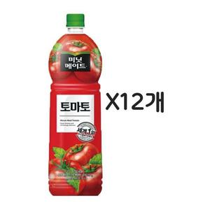 미닛메이드 토마토 1.5L 12펫