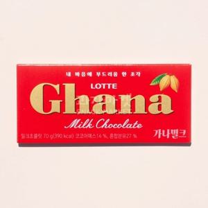 롯데 가나초콜릿 밀크 70g 10입