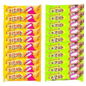 21곡짱구바 치즈바10개+초코바10개
